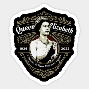 Our Queen Rip Sticker